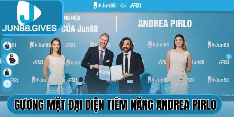 Gương mặt đại diện tiềm năng Andrea Pirlo