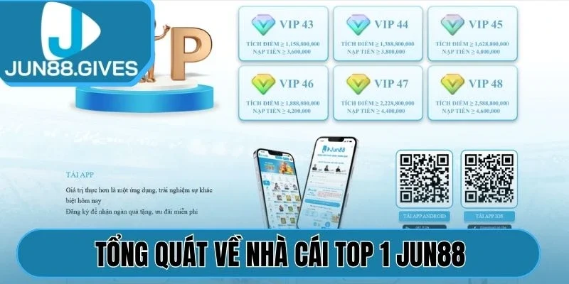 Tổng quát về nhà cái top 1 Jun88
