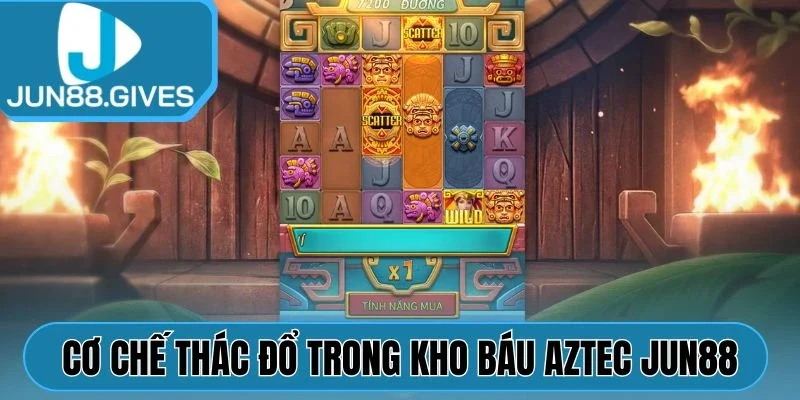Cơ chế thác đổ trong Kho báu Aztec Jun88