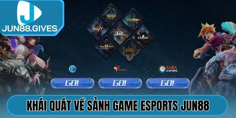 Khái quát về sảnh game Esports Jun88