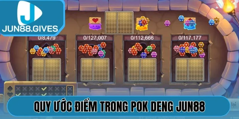 Quy ước điểm trong Pok Deng Jun88